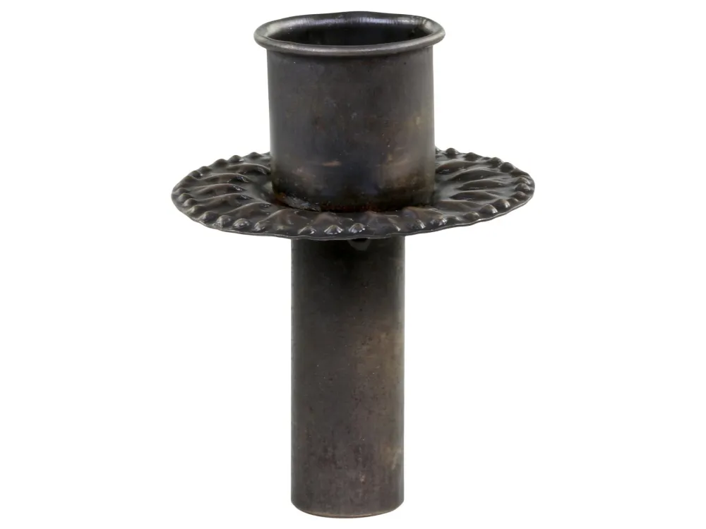 Online Chic Antique Flaschenaufsatz Kerzenhalter mit dekorativem Rand