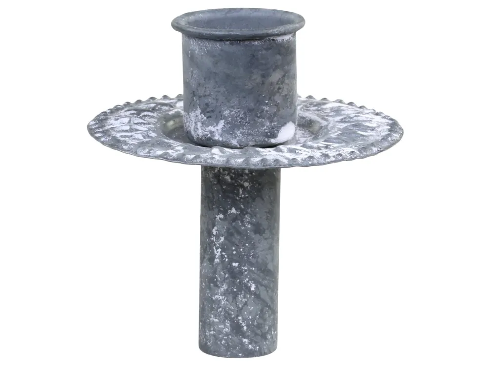 Online Chic Antique Flaschenaufsatz Kerzenhalter mit dekorativem Rand