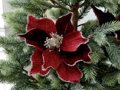 Sale Chic Antique Fleur Blume mit Clips, Tannenbaumschmuck