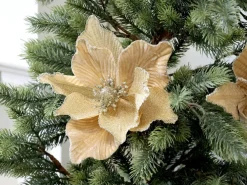 Sale Chic Antique Fleur Blume mit Clips, Tannenbaumschmuck