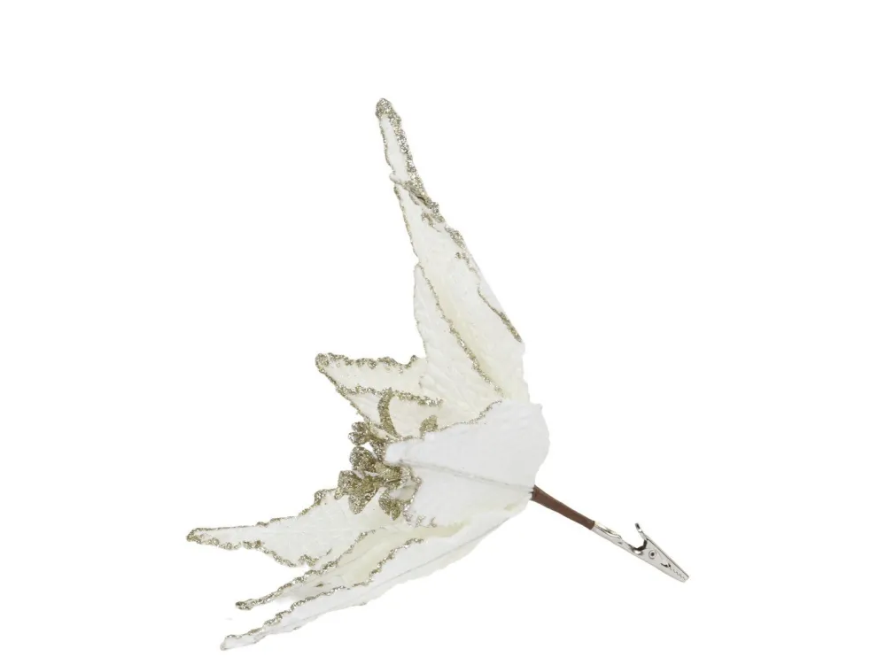 Sale Chic Antique Fleur Blume mit Clips, Tannenbaumschmuck