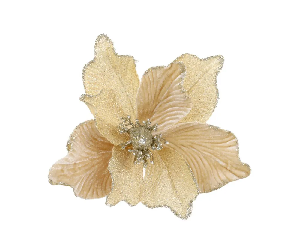 Sale Chic Antique Fleur Blume mit Clips, Tannenbaumschmuck