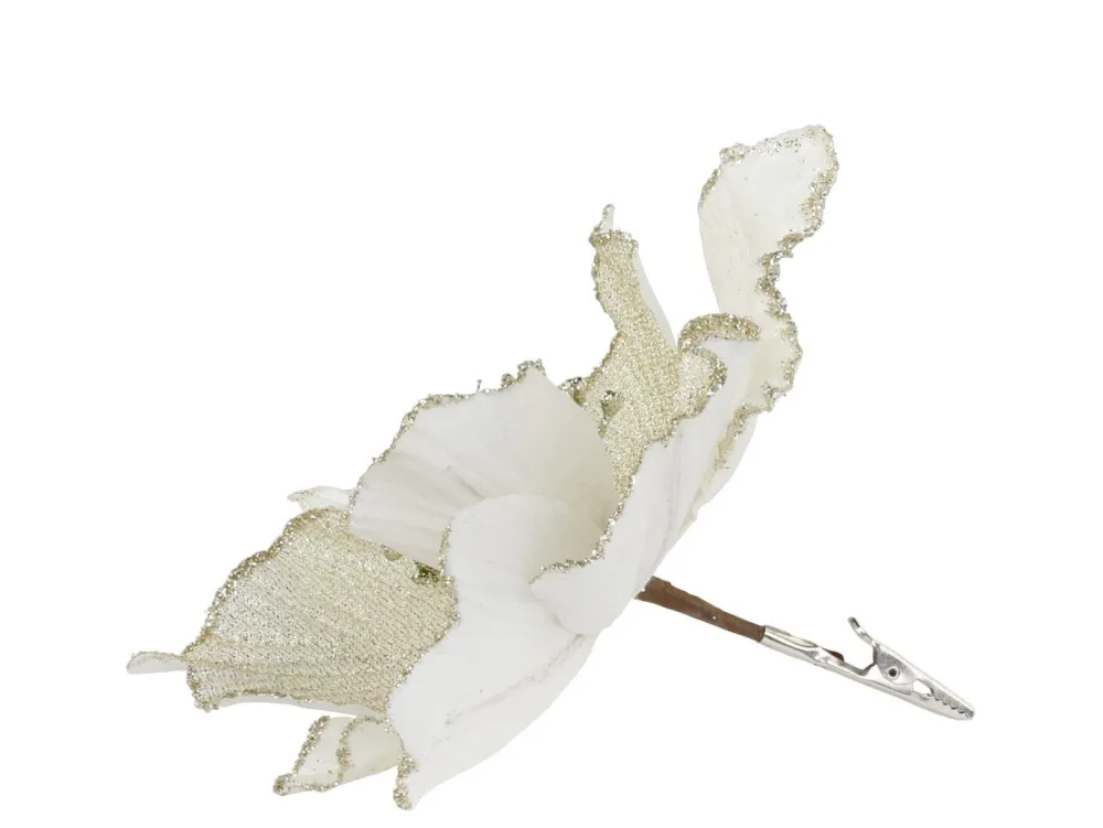 Sale Chic Antique Fleur Blume mit Clips, Tannenbaumschmuck