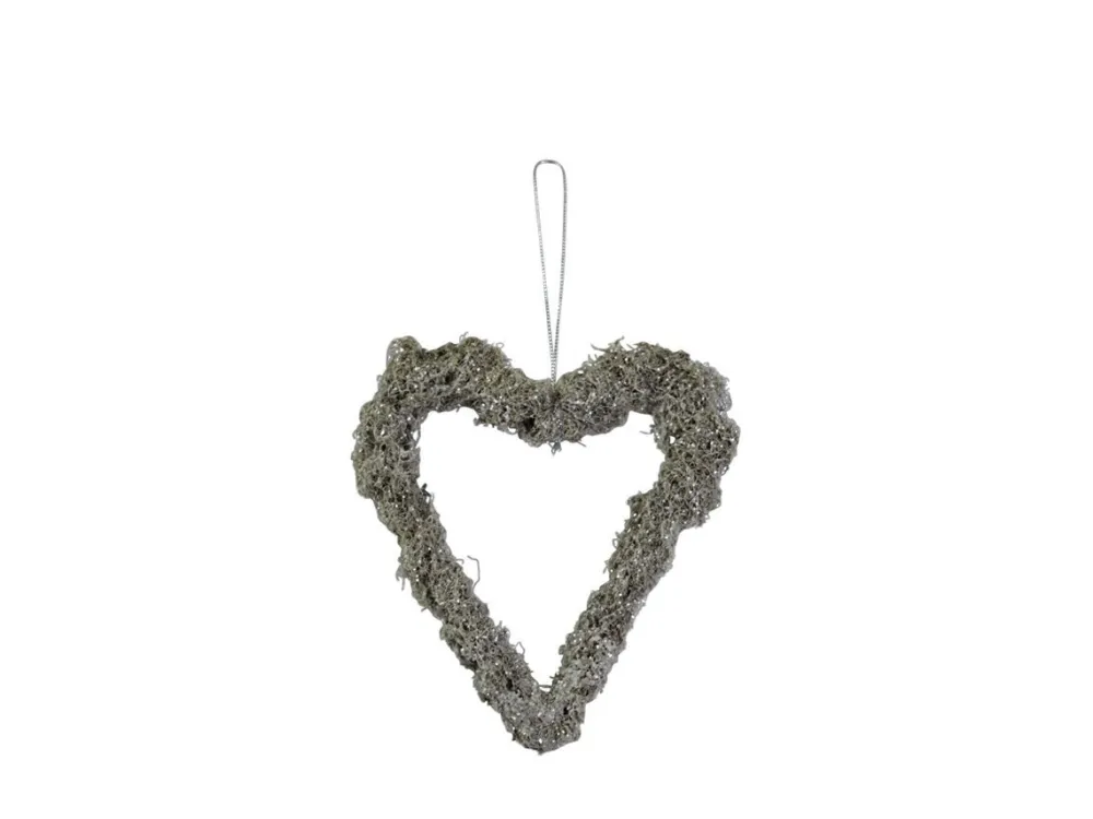 Chic Antique Fleur Flechtenherz mit Aufhängung
