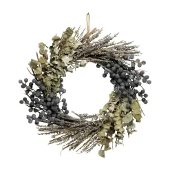 Sale Chic Antique Fleur Kranz mit Eukalyptus Lavendel und Beeren
