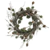 Outlet Chic Antique Fleur Kranz aus Zedernholz mit Zapfen