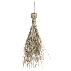 Hot Chic Antique Fleur Wanddekor aus Stroh