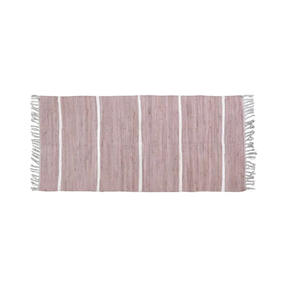 Chic Antique Flickenteppich mit Streifen
