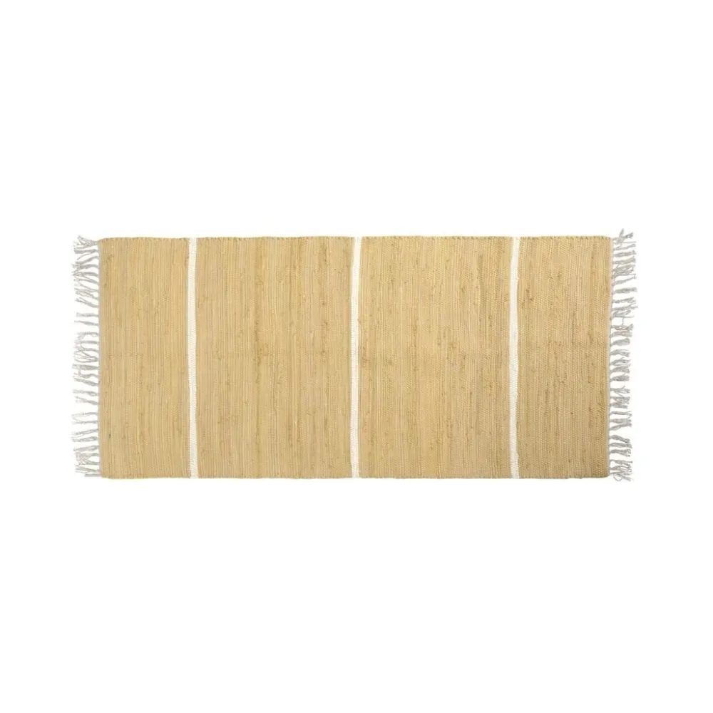 Chic Antique Flickenteppich mit Streifen