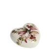 Best Chic Antique Florac Herz mit Blumenmotiv
