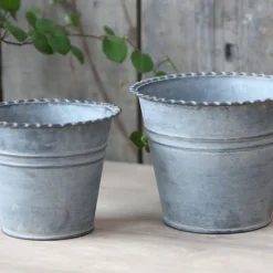 Sale Chic Antique Französische Übertöpfe 2er Set