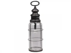 Clearance Chic Antique Französische Stalllaterne mit Timer inklusive Glühbirne
