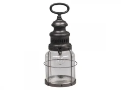 Clearance Chic Antique Französische Stalllaterne mit Timer inklusive Glühbirne