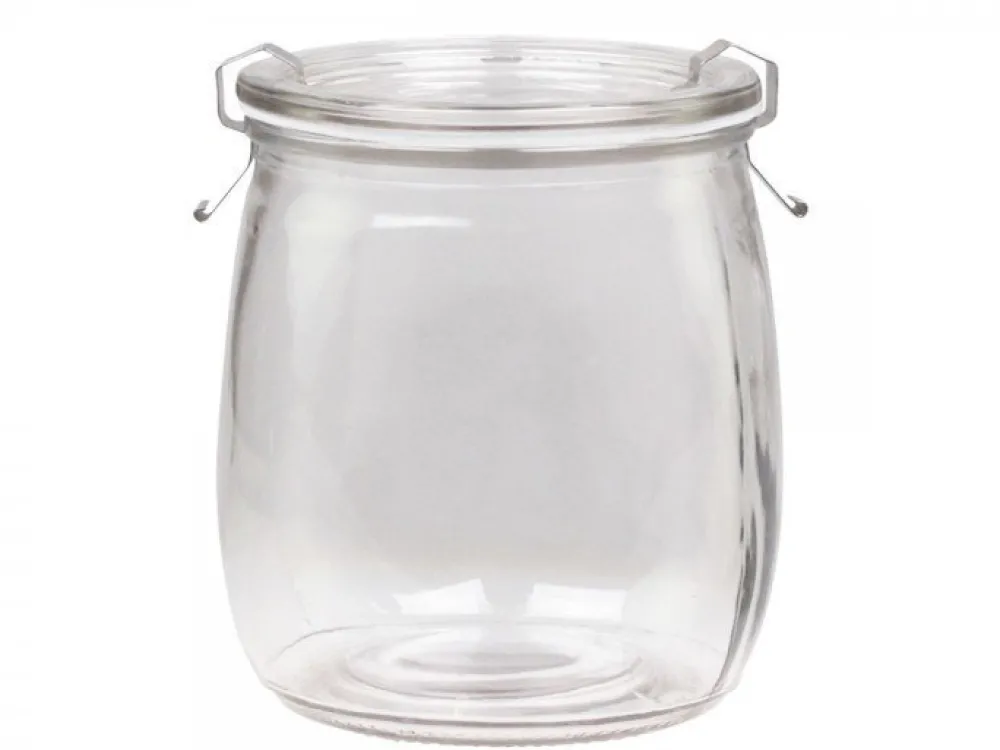 Hot Chic Antique Französisches Einmachglas bauchig
