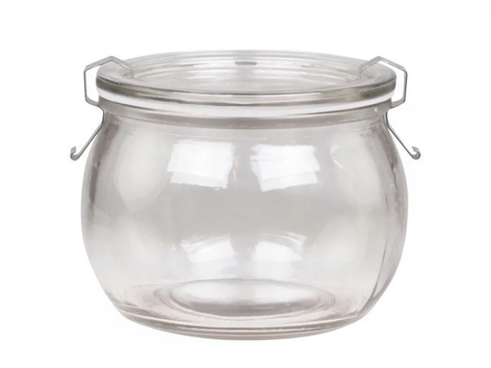 Hot Chic Antique Französisches Einmachglas bauchig