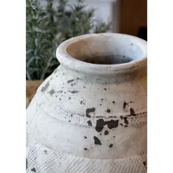 Clearance Chic Antique Frejus Vase aus Terrakotta klein