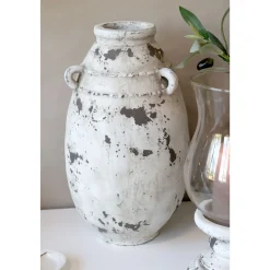 Clearance Chic Antique Frejus Vase aus Terrakotta groß