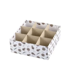 Chic Antique Geschenkbox 3er-Set mit Zapfen