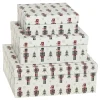 Online Chic Antique Geschenkbox 3er-Set mit Nussknacker