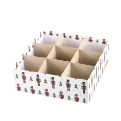 Online Chic Antique Geschenkbox 3er-Set mit Nussknacker