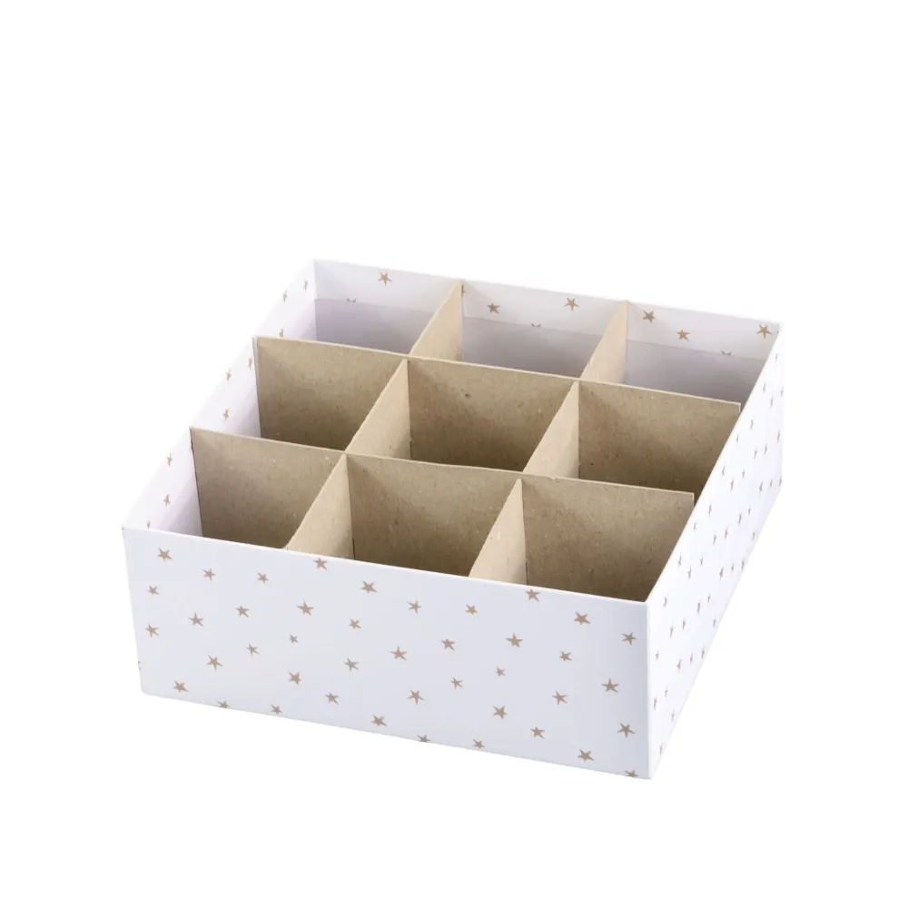 New Chic Antique Geschenkbox 3er-Set mit Sternen