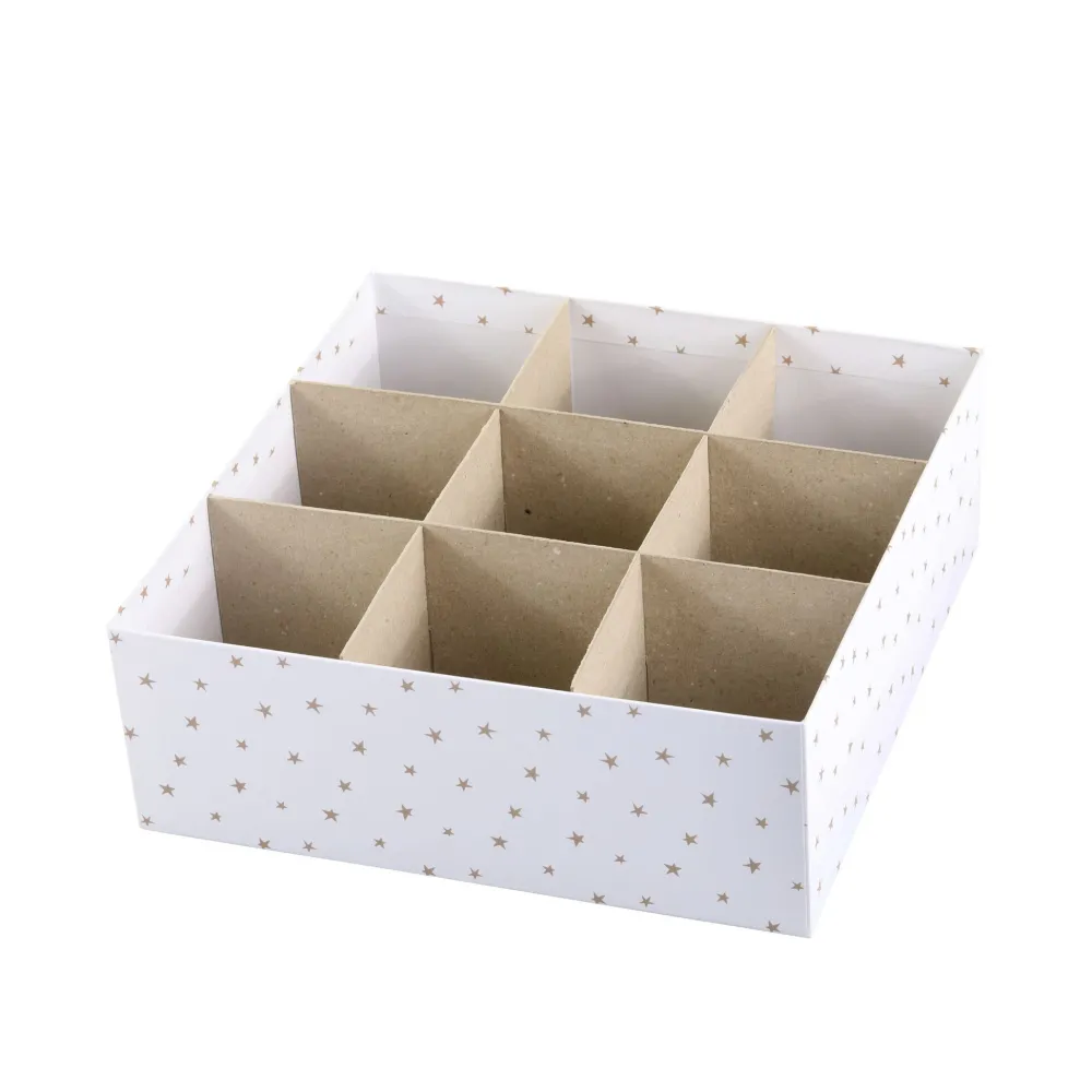 New Chic Antique Geschenkbox 3er-Set mit Sternen