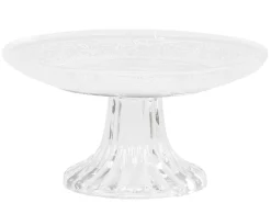 Outlet Chic Antique Glas Etagere mit Muster