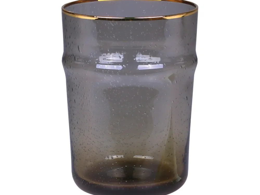 Clearance Chic Antique Glas mit Goldrand