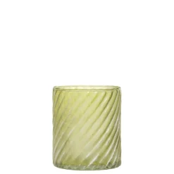 Clearance Chic Antique Glas Teelichthalter mit Muster