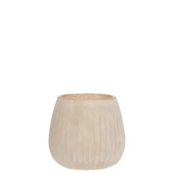 Clearance Chic Antique Glas Teelichthalter mit Muster
