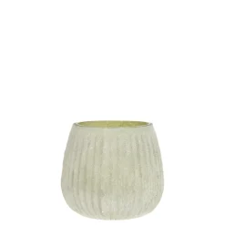 Clearance Chic Antique Glas Teelichthalter mit Muster