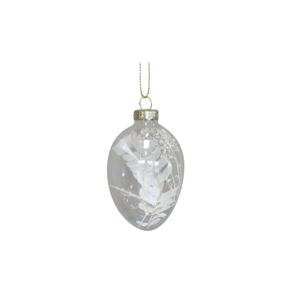 Chic Antique Glasei mit Trockenblume