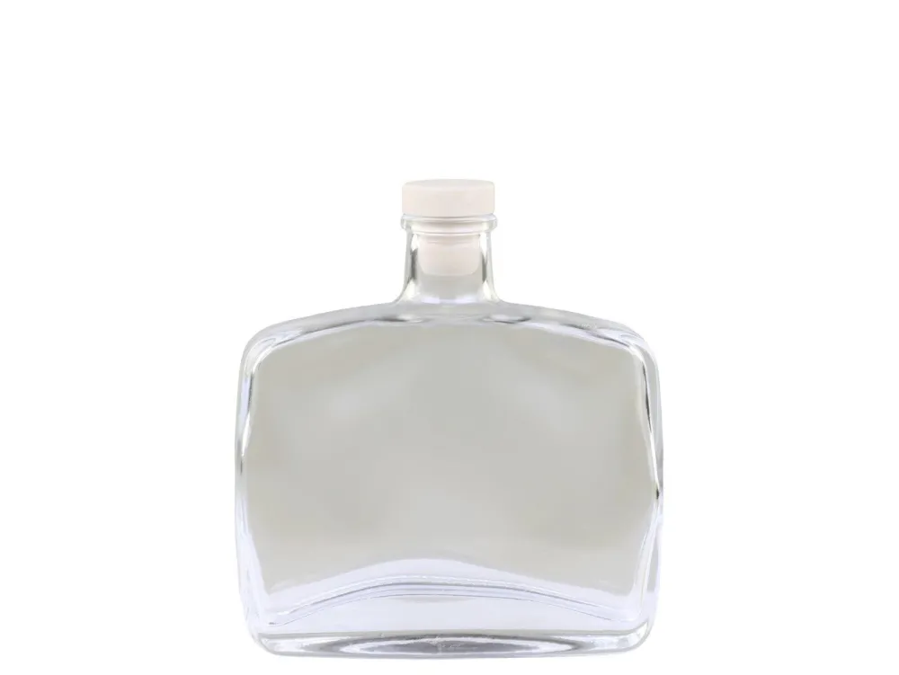 Sale Chic Antique Glasflasche mit Deckel