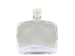 Sale Chic Antique Glasflasche mit Deckel
