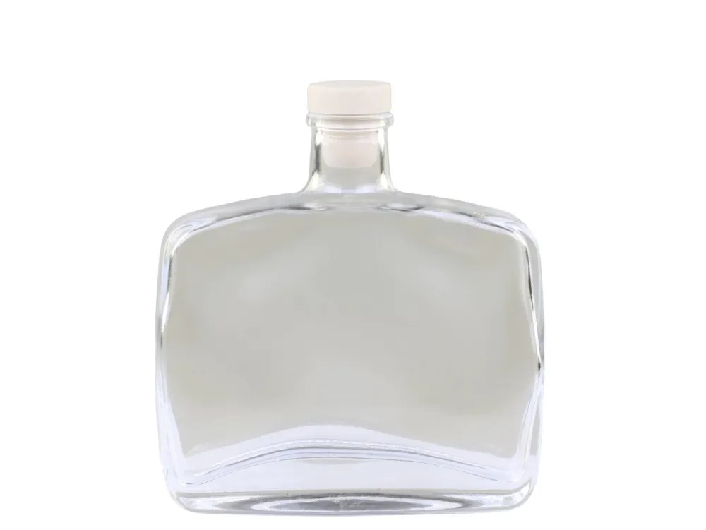 Sale Chic Antique Glasflasche mit Deckel