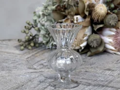 Hot Chic Antique Glasvase auf Fuß