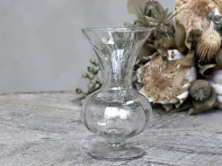 Hot Chic Antique Glasvase auf Fuß