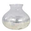 Online Chic Antique Glasvase Bauernsilber