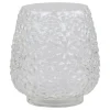 Online Chic Antique Glasvase mit Blumenmuster