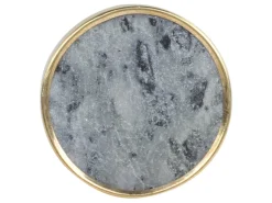 Discount Chic Antique Griff aus Marmor mit Messingkante