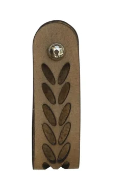 Best Chic Antique Griff Lochmuster Leder