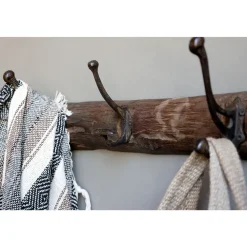 New Chic Antique Grimaud Garderobe, Kleiderhakenbrett mit 3 Haken