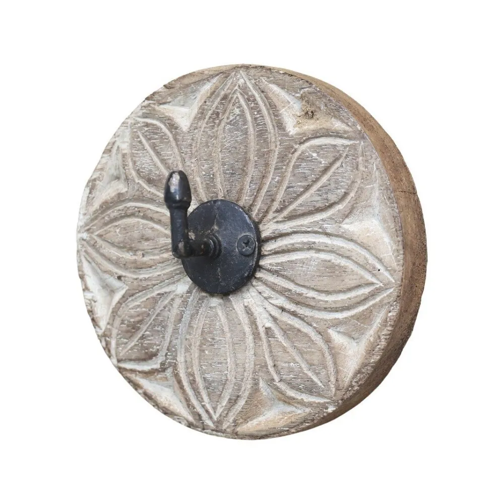 Clearance Chic Antique Grimaud Haken mit Dekor