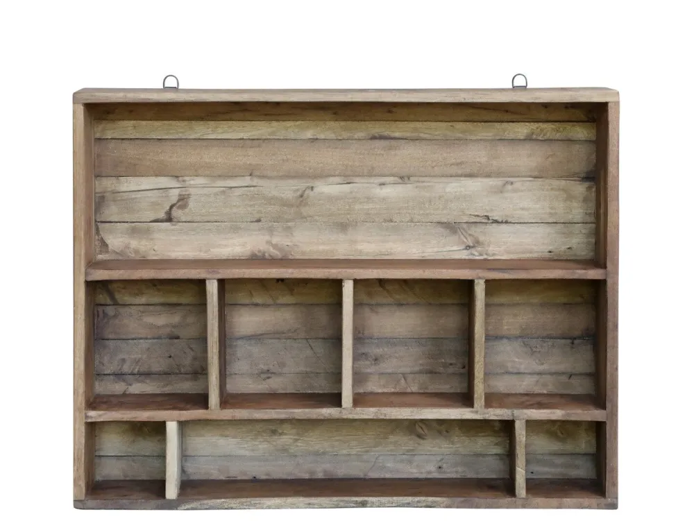 Sale Chic Antique Grimaud Holz Regal für Wand