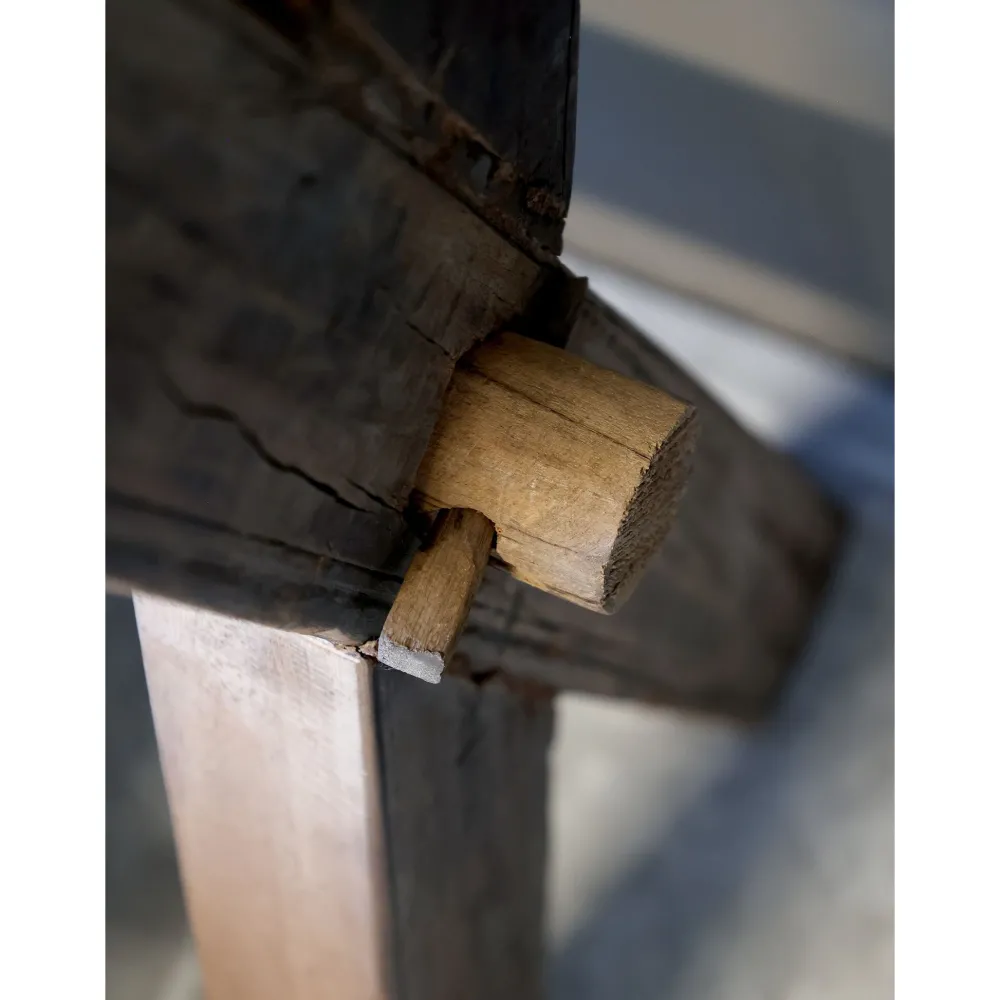 Online Chic Antique Grimaud Holz Tisch mit Schublade