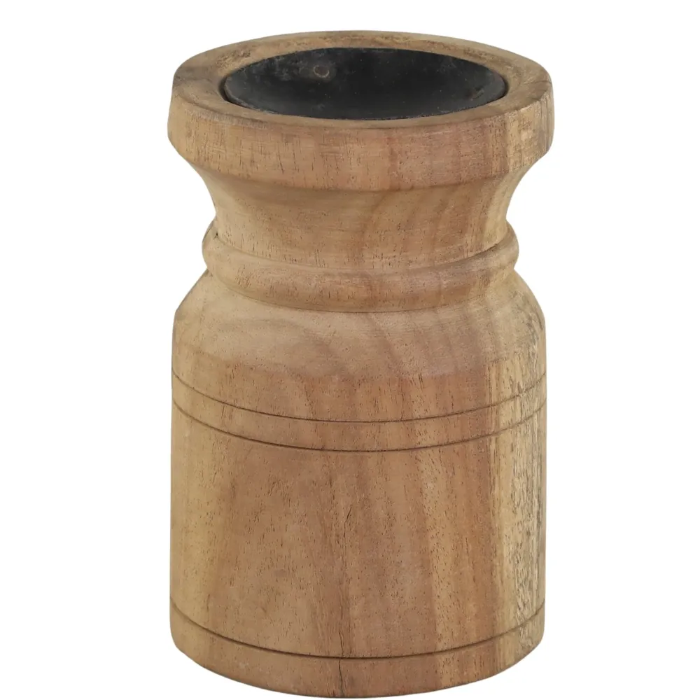 Clearance Chic Antique Grimaud Kerzenständer aus Holz