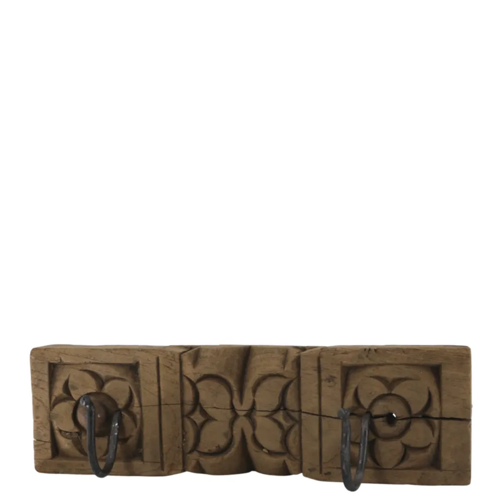 Best Chic Antique Grimaud Kleiderhakenbrett mit 2 Haken
