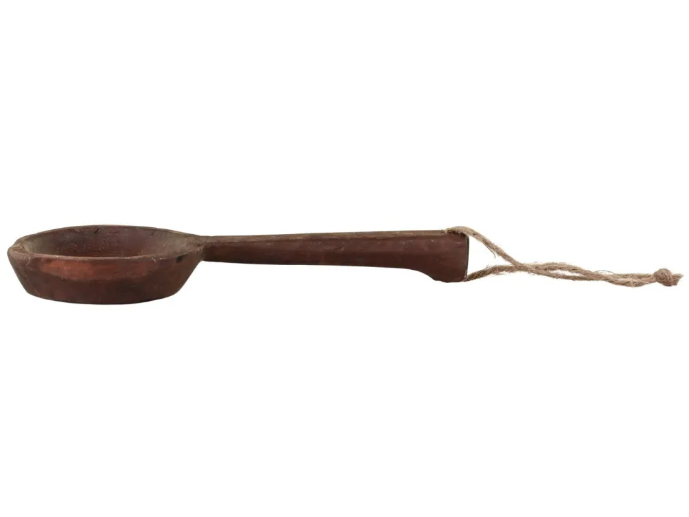 Outlet Chic Antique Grimaud Löffel mit Handgriff und Juteschnur