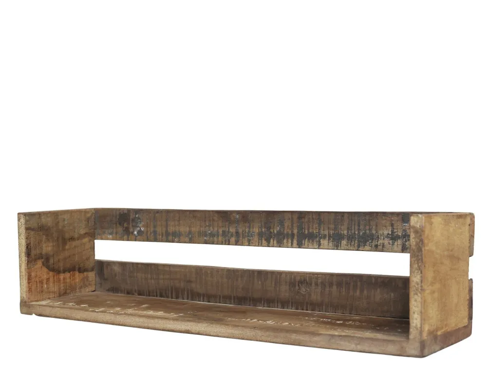 New Chic Antique Grimaud Regalbrett aus recyceltem Holz