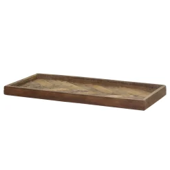 Clearance Chic Antique Grimaud Tablett aus Naturholz